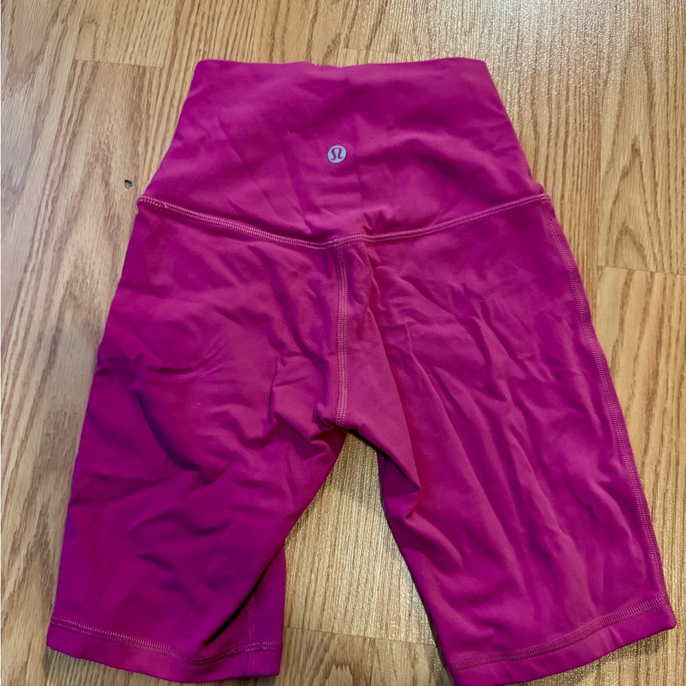 lululemon athletica Women's Fuchsia Bike Shorts